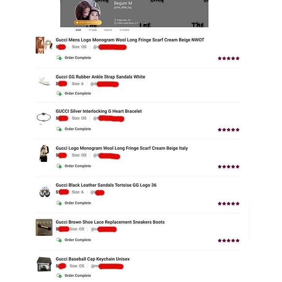 Gucci Textured Interlocking G Pendant Logo Silver Necklace w/ Gift Box NWOT - Picture 15 of 15